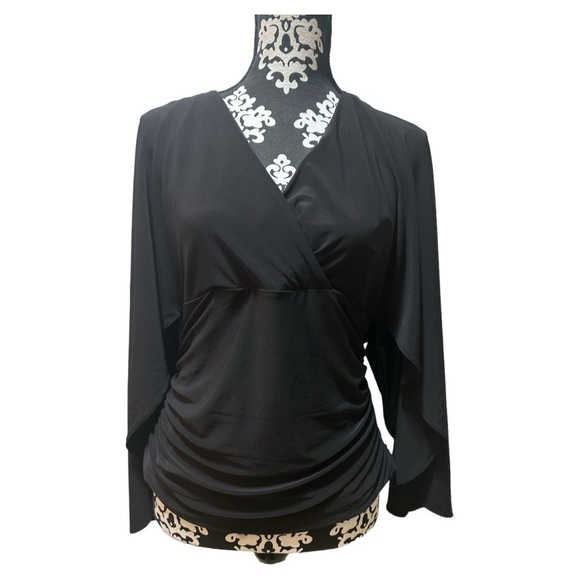 White House Black Market Black Blouse - Picture 6 of 11